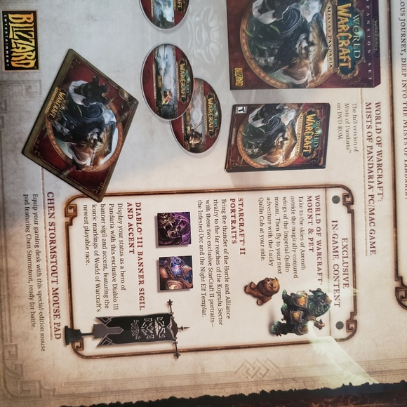 World of Warcraft mists of pandaria collectors - Picture 6 of 16